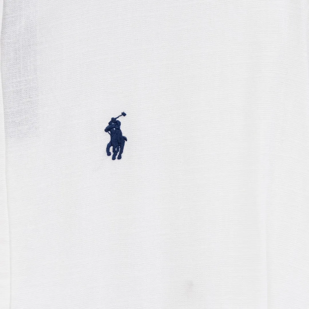 P280 top version (different currencies) You can scan the code to enter the official website Style: Ralph Lauren POLO linen old money style embroidered long shirt POLO Color: Picture color Size: S-L Fabric: Linen Accessories: A full set of customized accessories No gender distinction, the same style for men and women